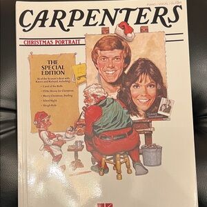 Carpenters Christmas Portrait Special Edition Songbook